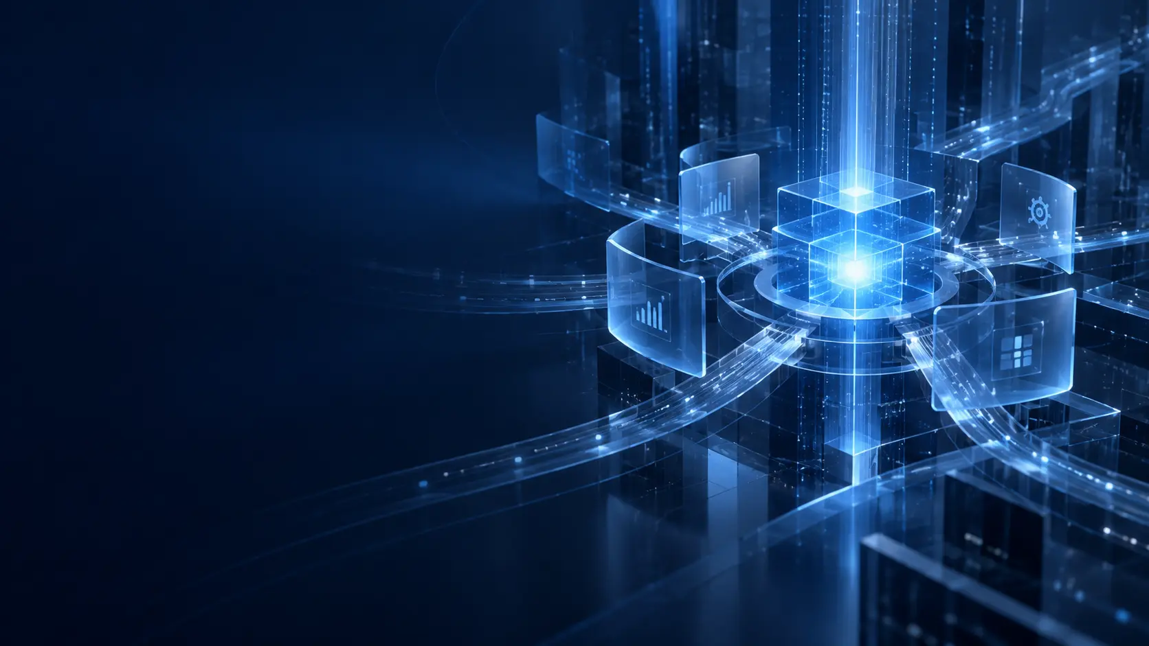 Abstract secure enterprise intelligence network